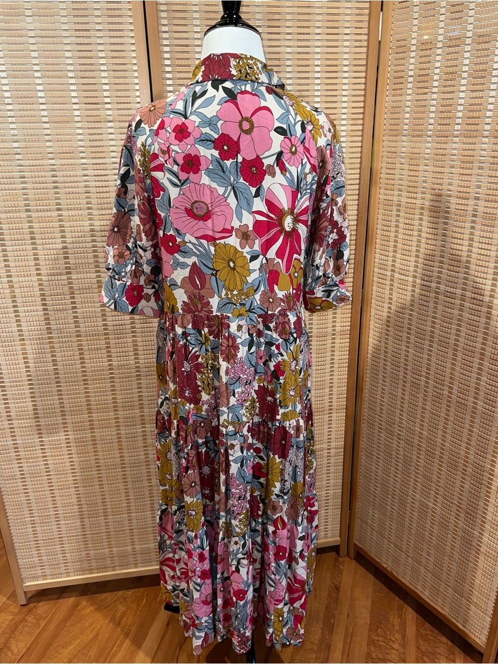 NATURAL LIFE Rebecca Midi Floral Dress - Picture 5 of 8